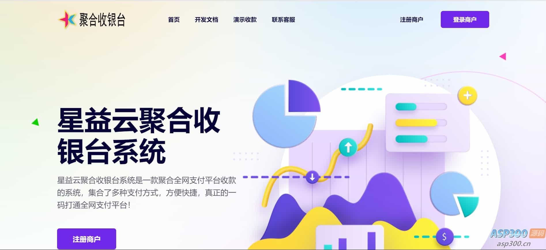 聚合收银台即三网合一收款码